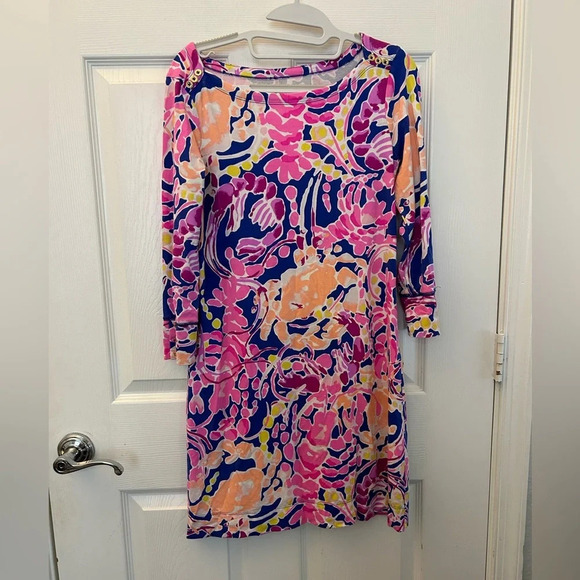 Lilly Pulitzer Dresses & Skirts - ! Lilly Pulitzer Brilliant Blue Catch and Release Sophie Dress small